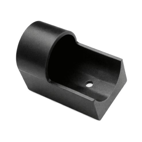 EMBOUTS PLANS STABILISATION POUR TUBE ROND Ø30 MM - PEBD NOIR