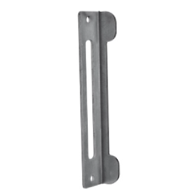 Gâche de réception acier galvanisé 220x40 mm pour serrure