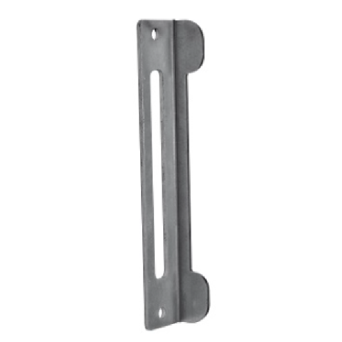 Gâche de réception acier galvanisé 220x40 mm pour serrure