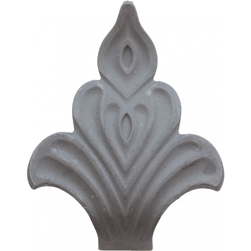 Feuille d’acanthe en acier moulé épaisseur 4 mm – 100 ou 115 mm