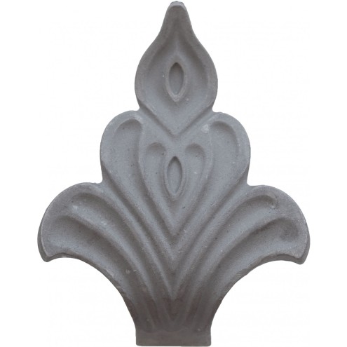 Feuille d’acanthe en acier moulé épaisseur 4 mm – 100 ou 115 mm