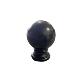 Sphère creuse acier thermolaqué noir mat RAL9005 Ø70 ou Ø90 mm taraudée