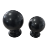 Sphère creuse acier thermolaqué noir mat RAL9005 Ø70 ou Ø90 mm taraudée
