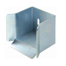 RÉCEPTION RÉGLABLE EN ACIER POUR PORTAIL AUTOPORTANT 98X98