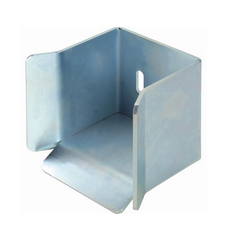 RÉCEPTION RÉGLABLE EN ACIER POUR PORTAIL AUTOPORTANT 98X98