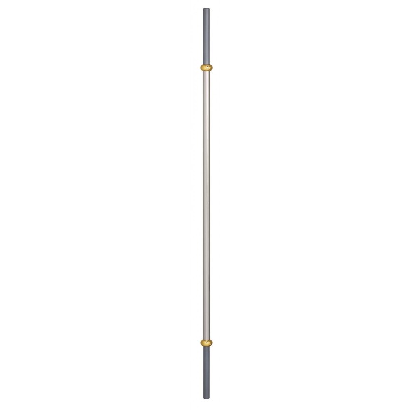 Barreau laiton inox bicolore 900 mm rond 14 mm intérieur