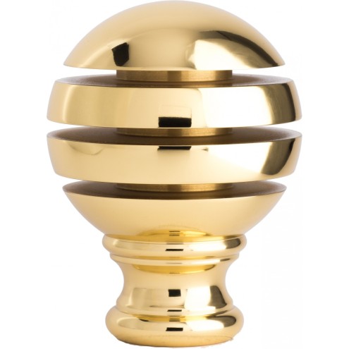 Tête de départ inox revêtement PVD Ø100 mm avec tige filetée M10