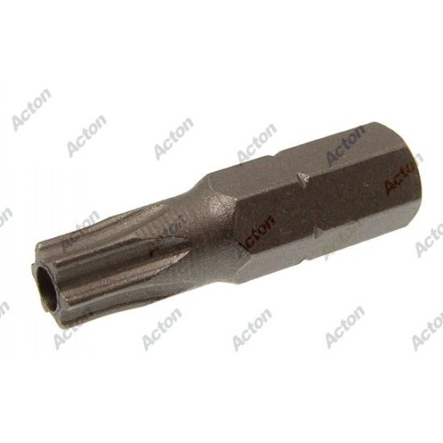 Embout Torx inviolable à téton central – T10 à T45, longueur 25/32 mm