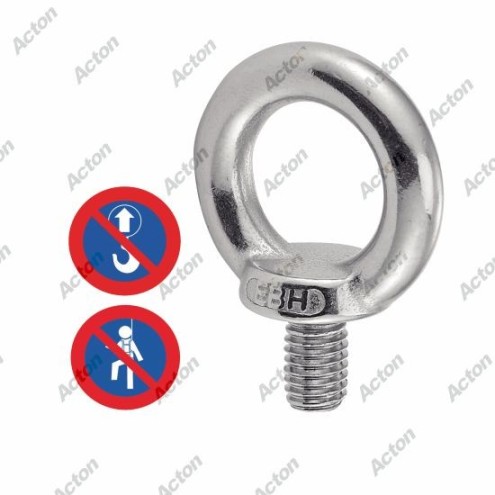 VIS À ANNEAU EN INOX A4 – TYPE DIN 580 – DE M6 À M24
