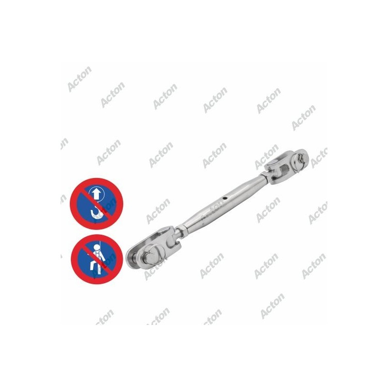 RIDOIR À CHAPES ARTICULÉES EN INOX A4 – DE 6 MM À 12 MM