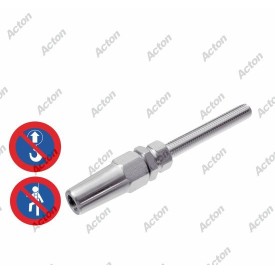 FIXATION TENDEUR CÂBLE Ø3 À Ø12 M5 À M20 INOX 316