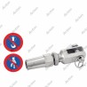 EMBOUT À CHAPE SERTISSAGE MANUEL EN INOX A4 – POUR CÂBLES DE 3 MM À 8 MM