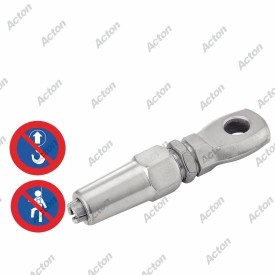 EMBOUT À ŒIL SERTISSAGE MANUEL EN INOX A4 – POUR CÂBLES DE 3 MM À 8 MM