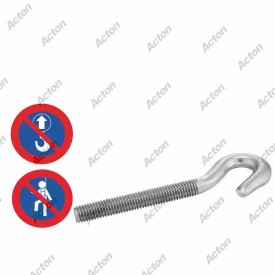 CROCHET FILETAGE MÉTRIQUE INOX A2 – DIAMÈTRES 6 MM À 12 MM