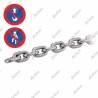 CHAÎNE À MAILLONS COURTS EN INOX A4 – DIN 766