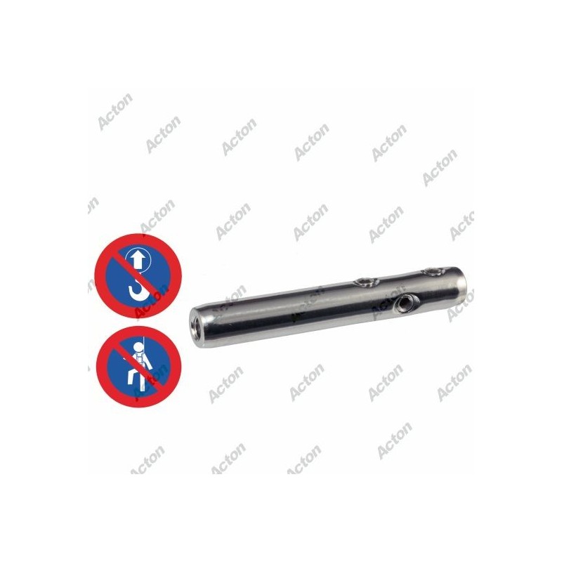 Tendeur pince câble inox 316 – câble Ø3 à Ø6 mm – pas M6 droit ou gauche