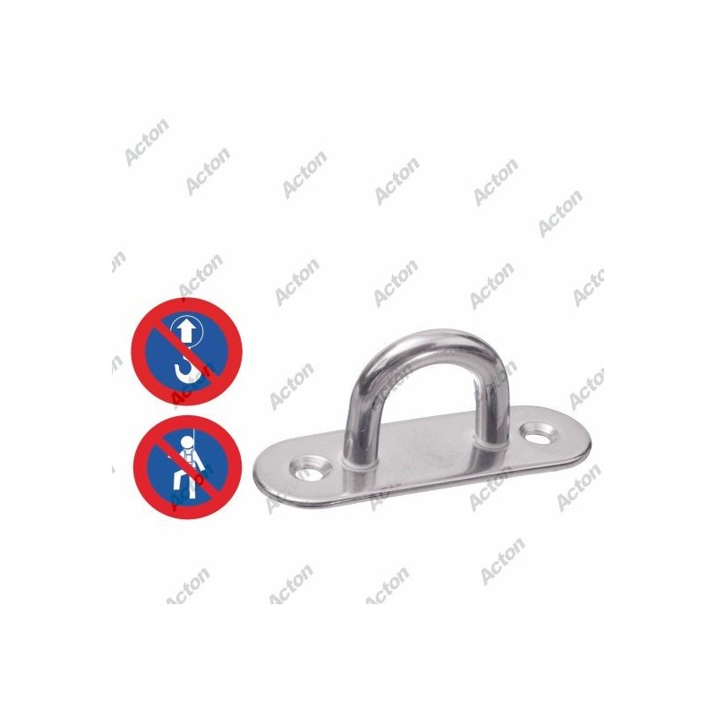 ANNEAU PLATINE ÉTROITE FIXATION CÂBLE INOX 304 316 M3591