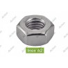 ÉCROU H INOX A2 OU A4 DIN 934 ISO 3506-2 M1,6 À M45 M7102