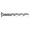 Vis bois inox A2/A4 – tête fraisée bombée fendue – DIN 95 – usage menuiserie