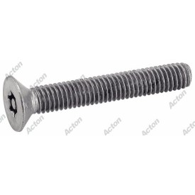 Vis inviolable à tête fraisée Torx à téton – inox A2 – DIN 7991 – M3 à M6