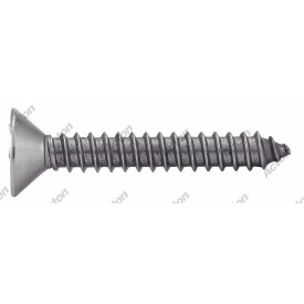 Vis à tôle DIN 7982 – tête fraisée Torx à téton – Inox A2 – inviolable – Ø3,5 à 4,8 mm