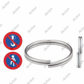 ANNEAUX RONDS DE SÉCURITÉ Ø1,5 INOX 316 A4 - Ø10 À Ø30 M3433