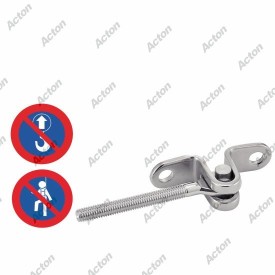 Support mural fileté M6 inox 316 – pour câble Ø4 à Ø6 mm