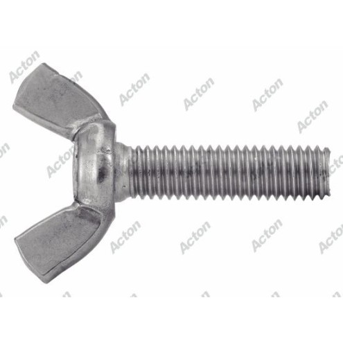 VIS À OREILLES INOX A2 – FORME AMÉRICAINE TYPE PAPILLON – DIN 316 – M4 À M10