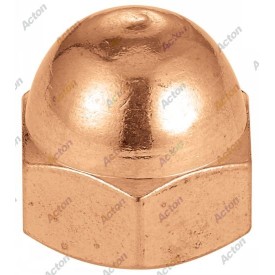 ÉCROU TÊTE BORGNE EN LAITON MASSIF – NORME NFE 27453