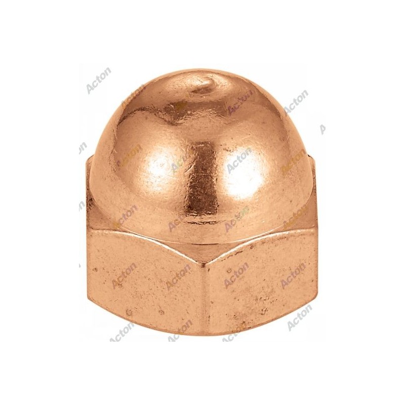 ÉCROU TÊTE BORGNE EN LAITON MASSIF – NORME NFE 27453