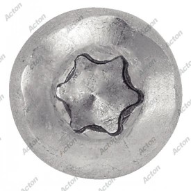 VIS À TÔLE INOX A4 EMPREINTE TORX – DIN 7981 – Ø3,5 À 6,3 MM – FILETAGE TOTAL