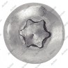 VIS À TÔLE INOX A4 EMPREINTE TORX – DIN 7981 – Ø3,5 À 6,3 MM – FILETAGE TOTAL