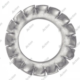 RONDELLE ÉVENTAIL INOX A2 À DENTURE EXTÉRIEURE – DIN 6798 A