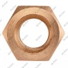ÉCROU HEXAGONAL EN LAITON DIN 934 – DIAMÈTRES M2 À M30