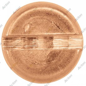 VIS BOIS TÊTE FRAISÉE FENDUE LAITON DIN97