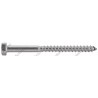 VIS À BOIS TÊTE HEXAGONALE INOX A2/A4 – TIREFOND DIN 571