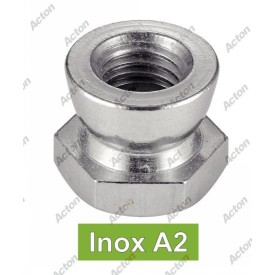 ÉCROUS INVIOLABLES AUTOCASSANTS INOX A2 – M5 À M16 – SÉCURITÉ ANTIVANDALISME