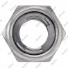 ÉCROUS HEXAGNAUX INDESSERABLES AVEC BAGUE METAL INOX A2 – M4 À M20 –