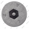 BOITE DE VIS TÊTE FRAISÉE SIX PANS CREUX INVIOLABLE AVEC TÉTON CENTRAL INOX A2 – DIN 7991 – DE 3X6 À 10X60