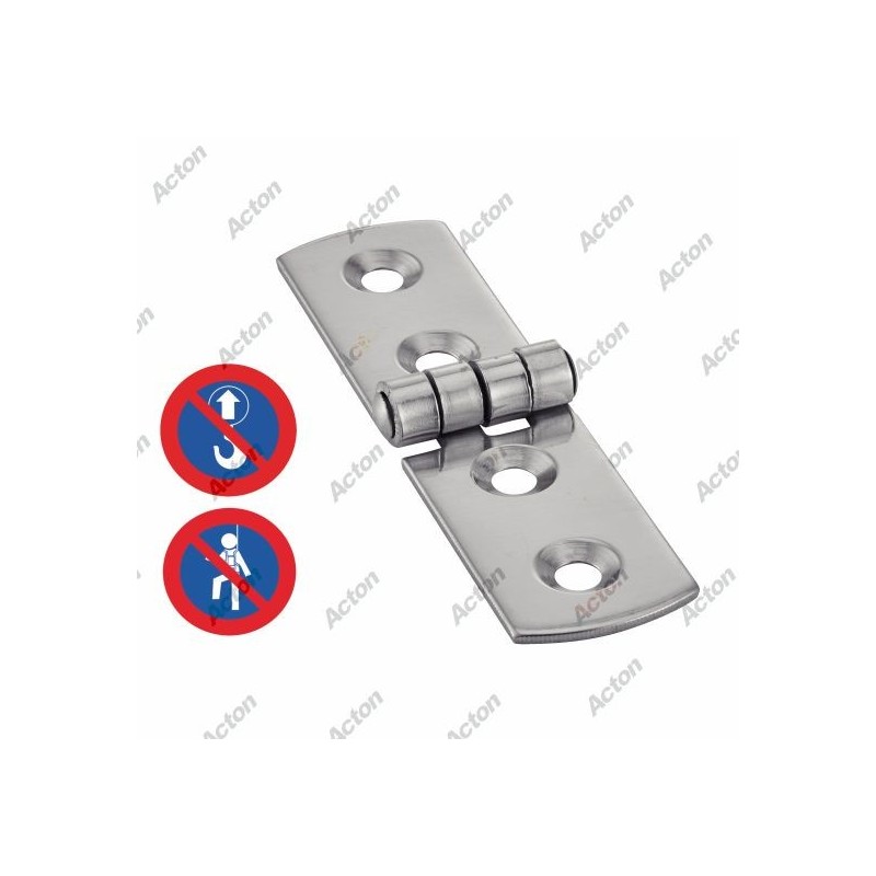 CHARNIÈRE TYPE G – INOX A2 – USAGE FIXATION