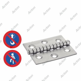 CHARNIÈRE TYPE I – INOX A2 – USAGE FIXATION