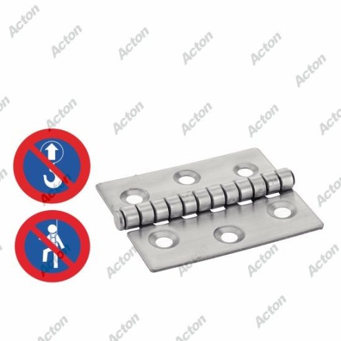 CHARNIÈRE TYPE I – INOX A2 – USAGE FIXATION