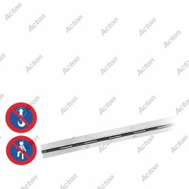 CHARNIÈRE À PIANO – INOX A2 – ARTICULATION CONTINUE – USAGE FIXATION