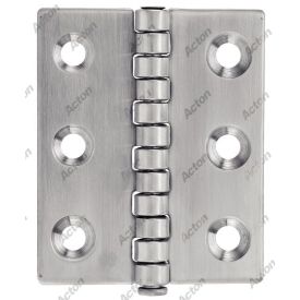 CHARNIÈRE TYPE F – INOX A2 – USAGE FIXATION