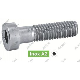 VIS CHC INOX A2/70 DIN 912 – SIX PANS CREUX M1,6 À M20