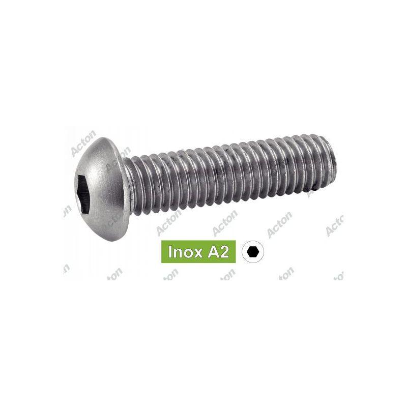 VIS TÊTE BHC INOX A2 OU A4