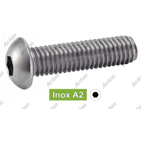 VIS TÊTE BHC INOX A2 OU A4