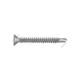 Vis autoperceuse tête fraisée six lobes inox A2 DIN 7504 O pour aluminium