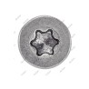 Vis autoperceuse tête fraisée six lobes inox A2 DIN 7504 O pour aluminium