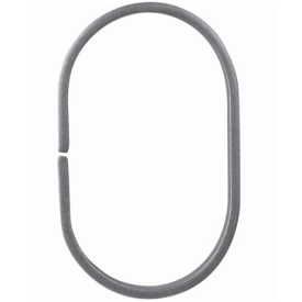 Volute ovale forgée 155x100 mm en acier plat 12x6 mm pour ferronnerie